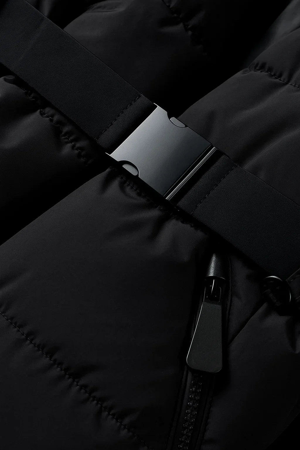Maison Belted Puffer Jacket | Water-Resistant | Winter Insulated