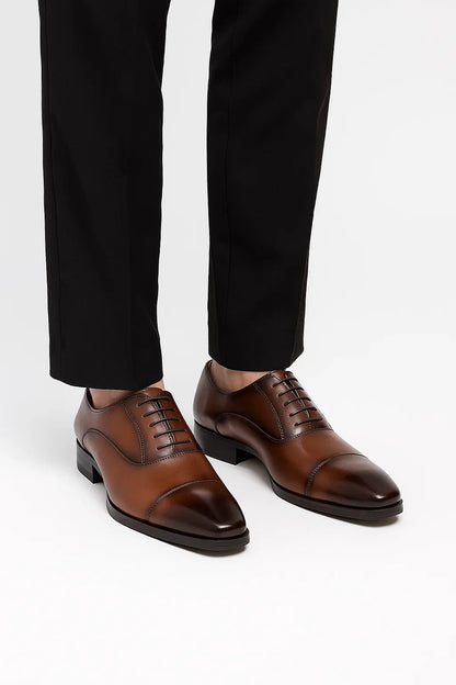 Men's Oxford Shoes | Genuine Cowhide Leather | Maison Collection