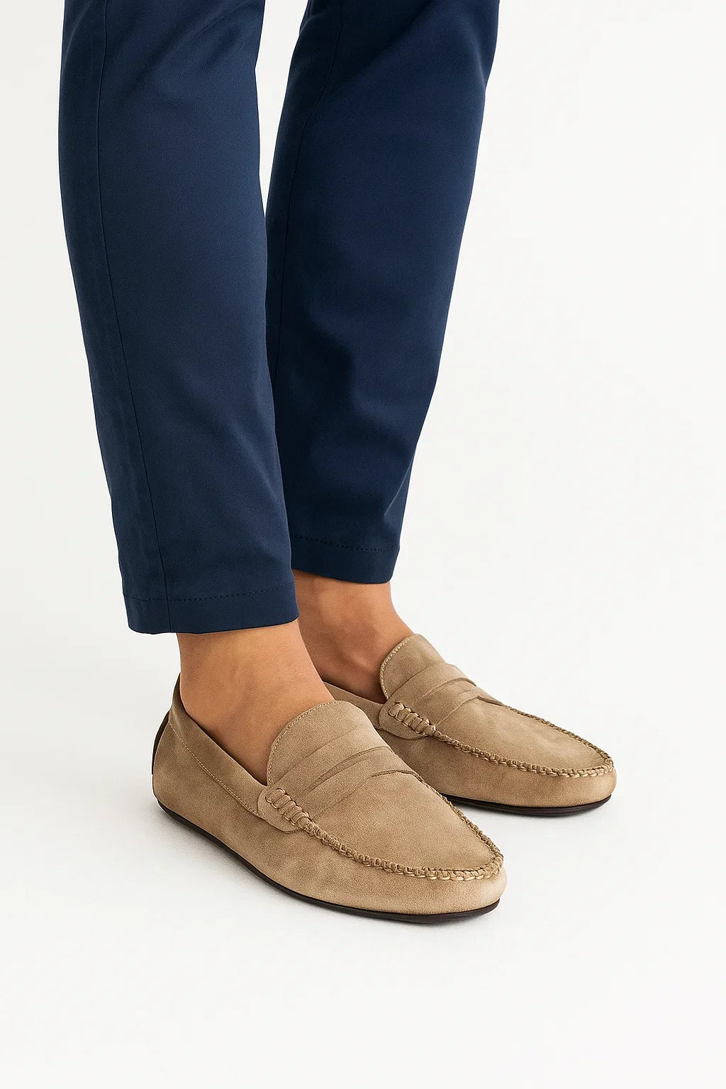 Men's Suede Loafers | Pigskin Leather | Maison Slip-On Comfort