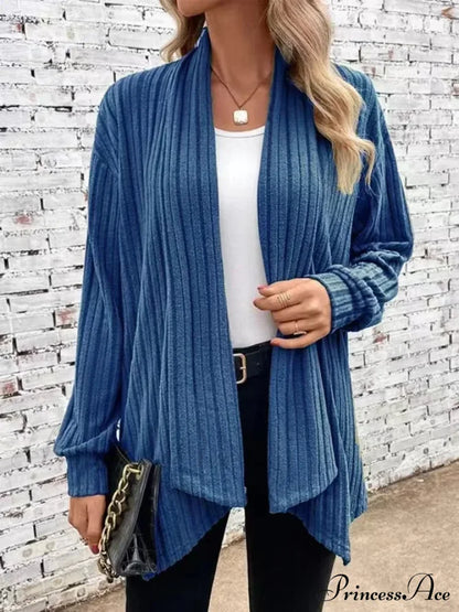 Autumnal Winter Cozy Long Sleeve Loose Plain Casual Comfortable Soft Stylish Sweater