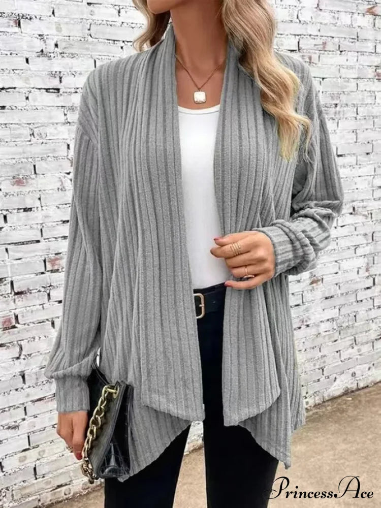 Autumnal Winter Cozy Long Sleeve Loose Plain Casual Comfortable Soft Stylish Sweater