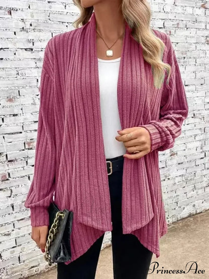 Autumnal Winter Cozy Long Sleeve Loose Plain Casual Comfortable Soft Stylish Sweater