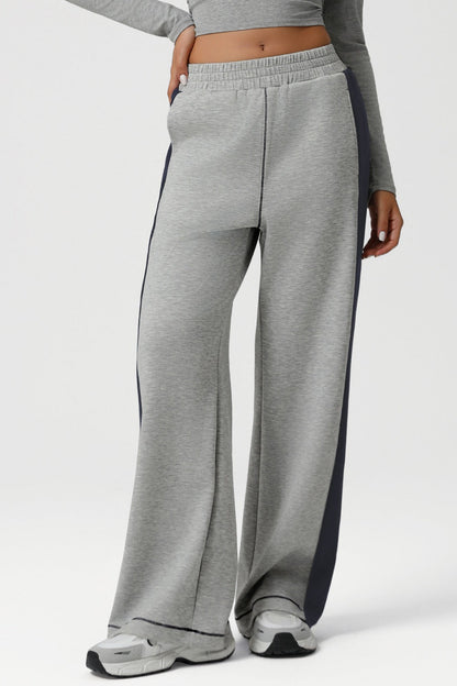 Color Block Yoga Knit Pants