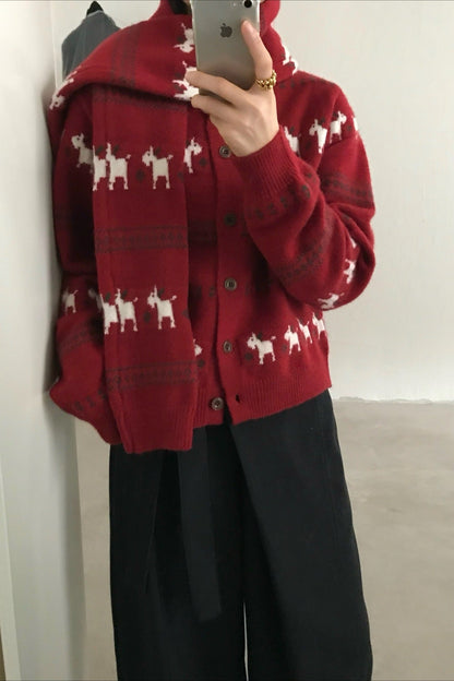 Tassel Knit Cardigan