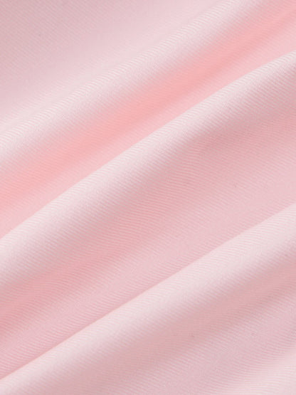 Solid Halter Ruffled Trim Mini Dress