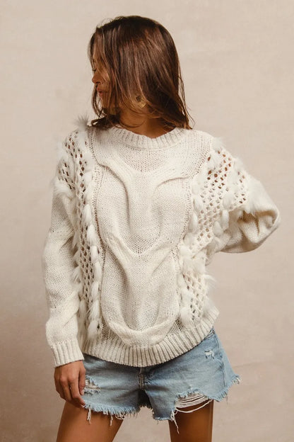 Vail Cable Knit Sweater