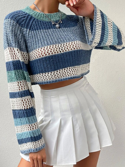 Caribbean Cropped Sweater