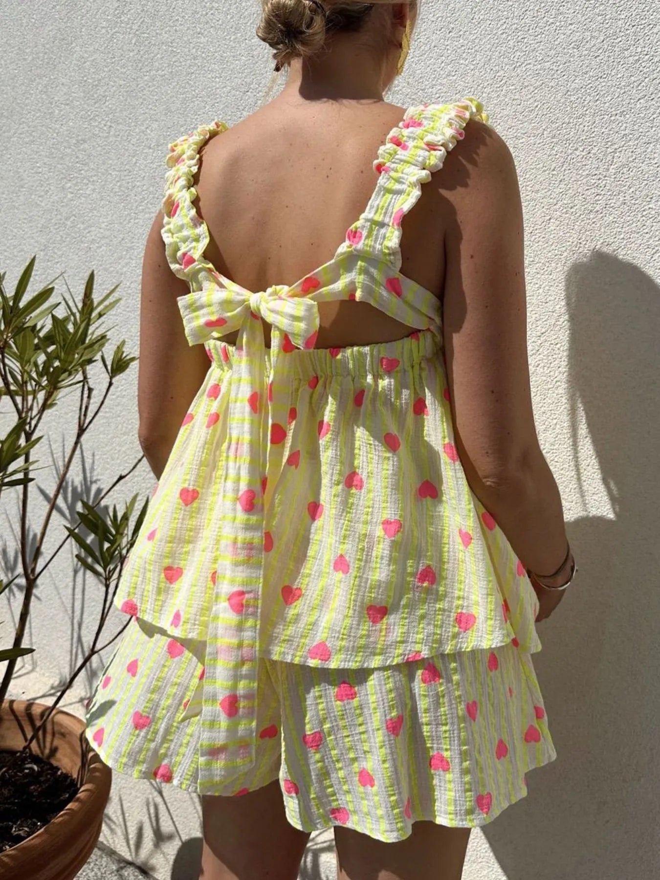 Heart Cami Set