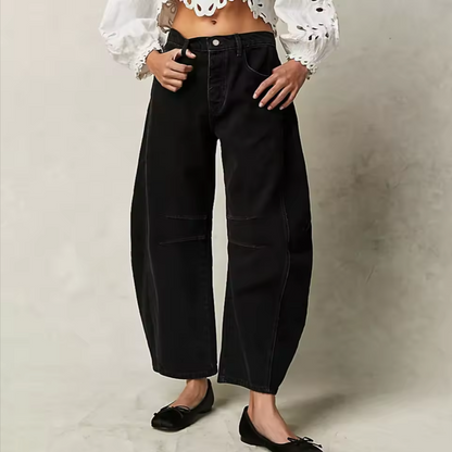 | Barrel-Leg Denim