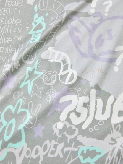 Street Graffiti Print Cami Top