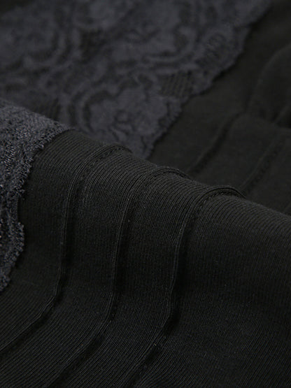 Lace stitching V Neck Cami Top