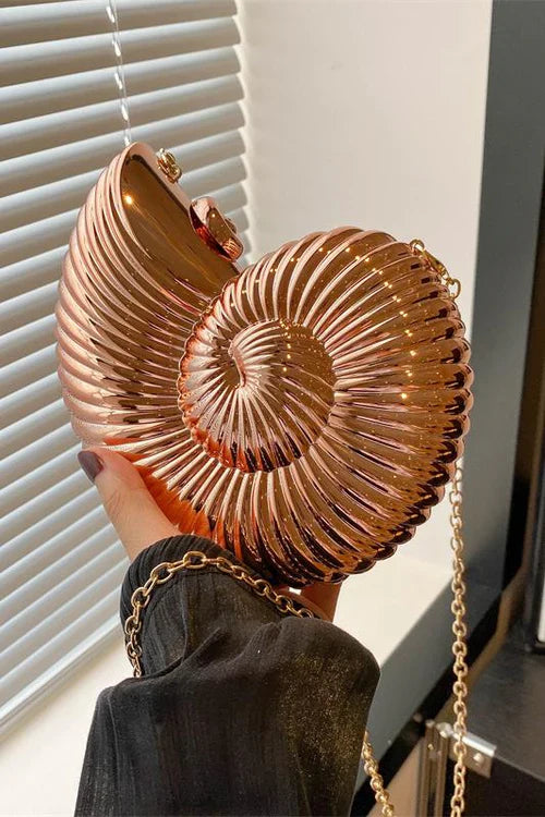 Acrylic Crossbody Bag Summer Conch Evening Bag