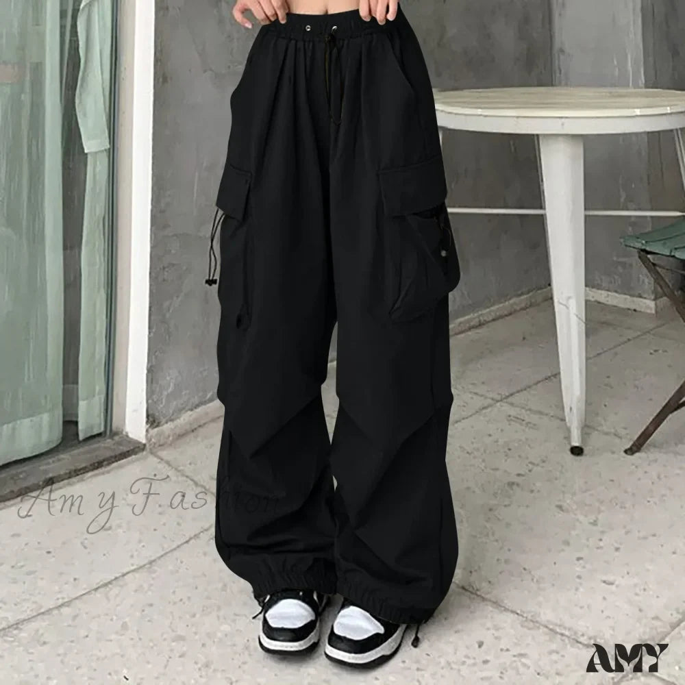 Baggy Wide Leg Korean Oversize Sweat Streetwear Pants