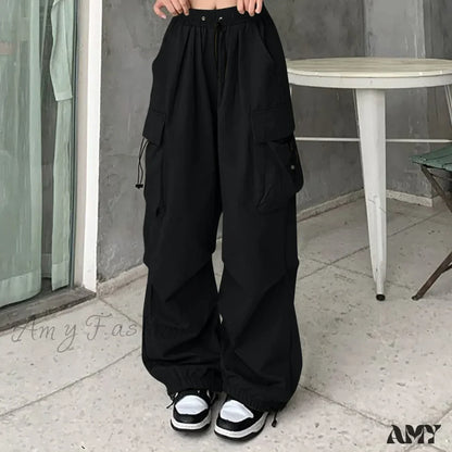 Baggy Wide Leg Korean Oversize Sweat Streetwear Pants