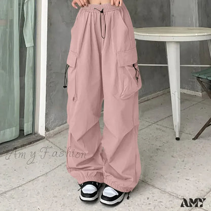 Baggy Wide Leg Korean Oversize Sweat Streetwear Pants