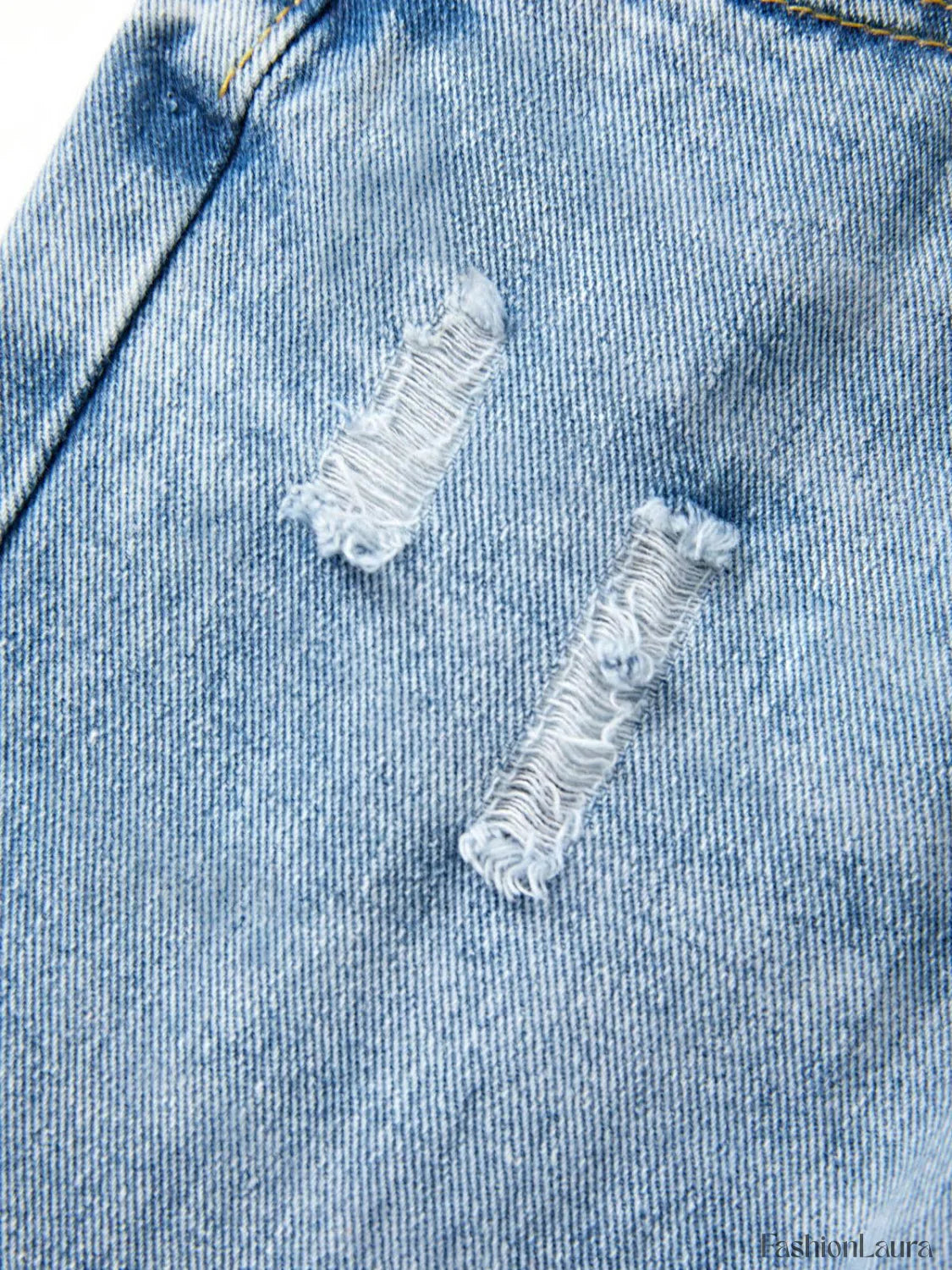 Basic Wash Straight Leg Boyfriend Jeans