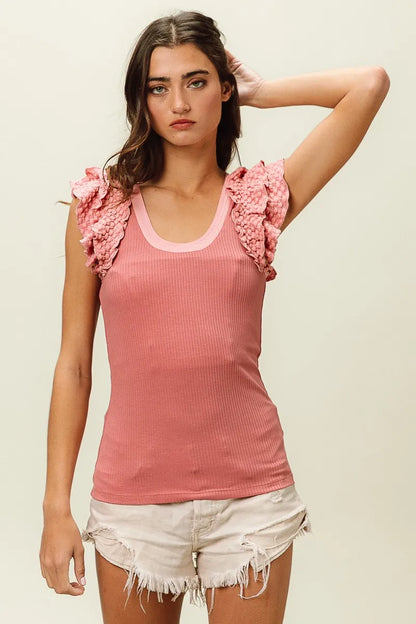 Gilian Ruffled Top
