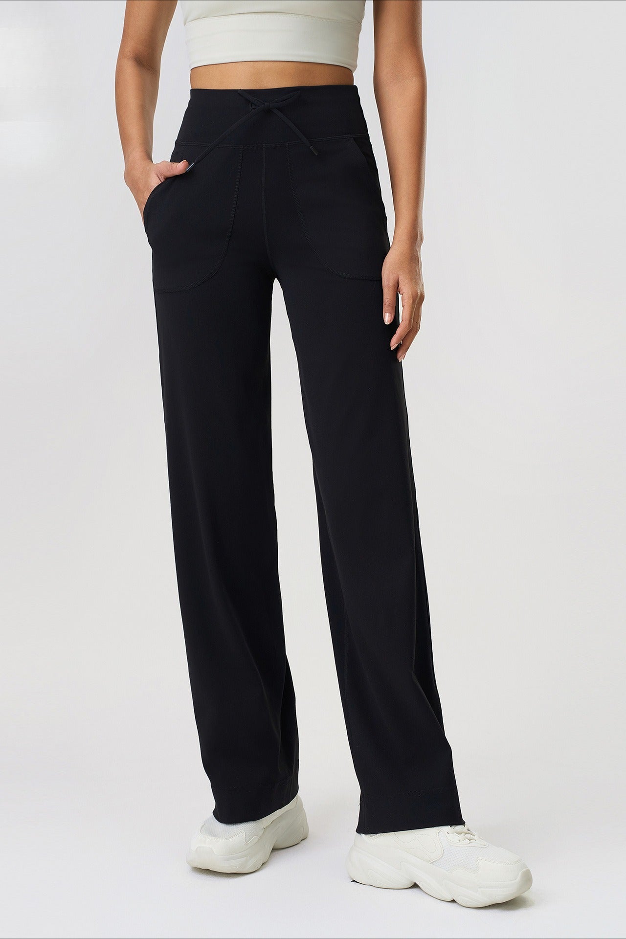 Long Comfort Stretch Straight Leg Yoga Leggings