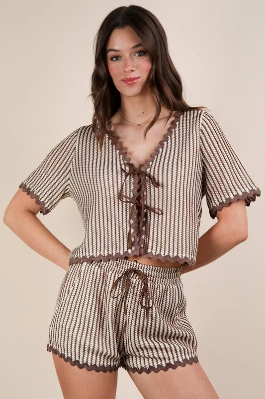 Taylor Striped Set