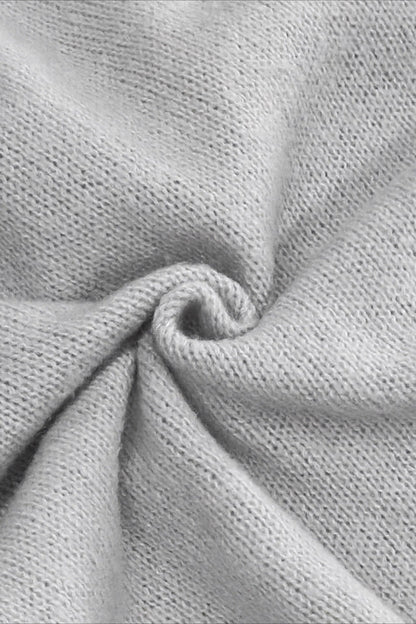 Bow Detail Loose Knit Sweater