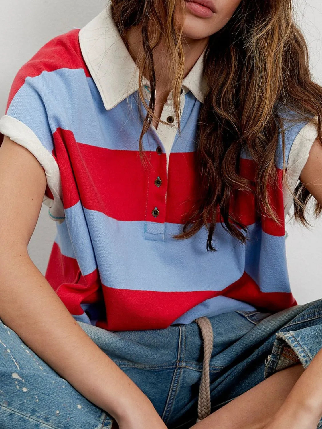 Rugby Cropped Top