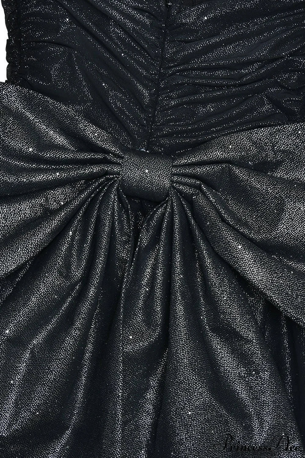 Bodycon Sequined Strapless Bow Party Dress