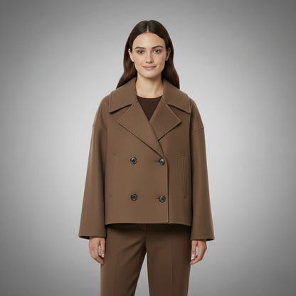 | Classic Double Button Short Jacket
