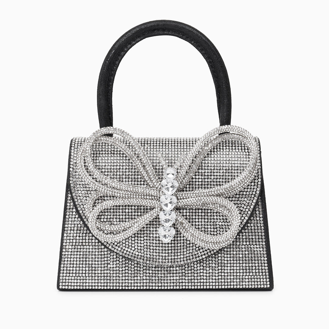 Rhinestone Butterfly Handbag