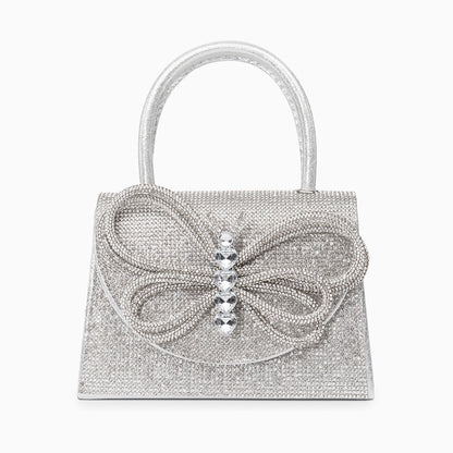 Rhinestone Butterfly Handbag