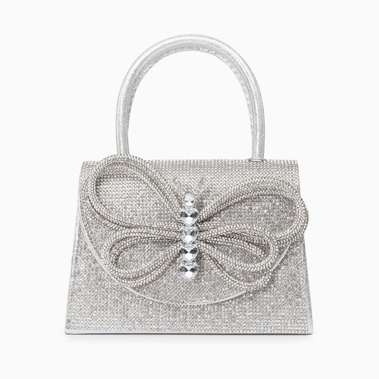 Rhinestone Butterfly Handbag