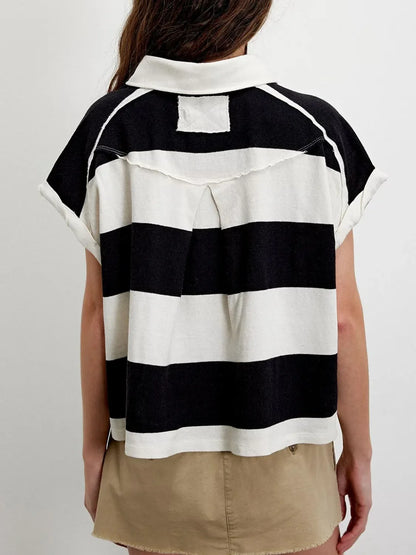 Rugby Cropped Top