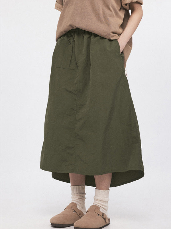 Loose Slim Casual Maxi Skirts