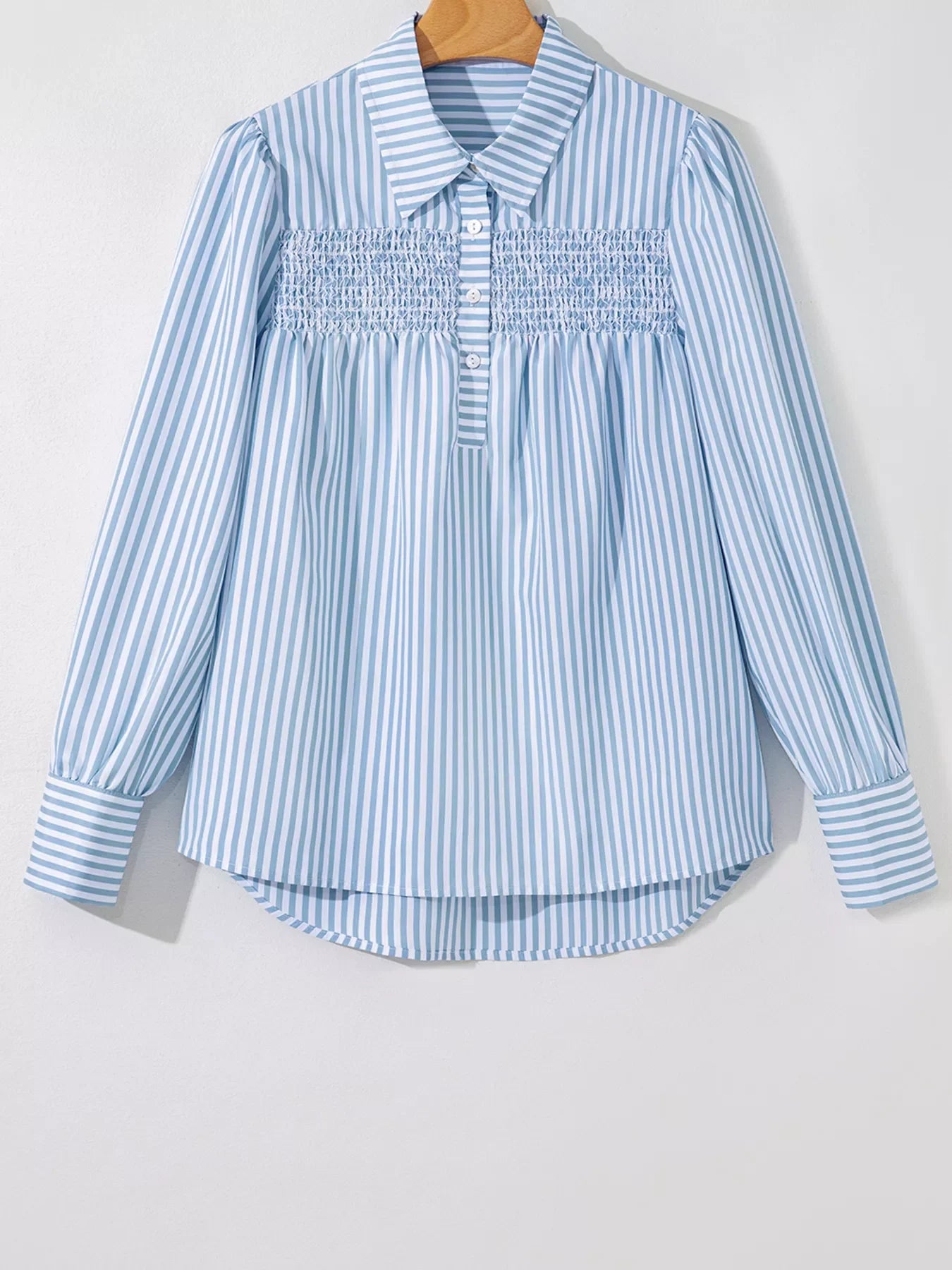 Heather Smocked Top