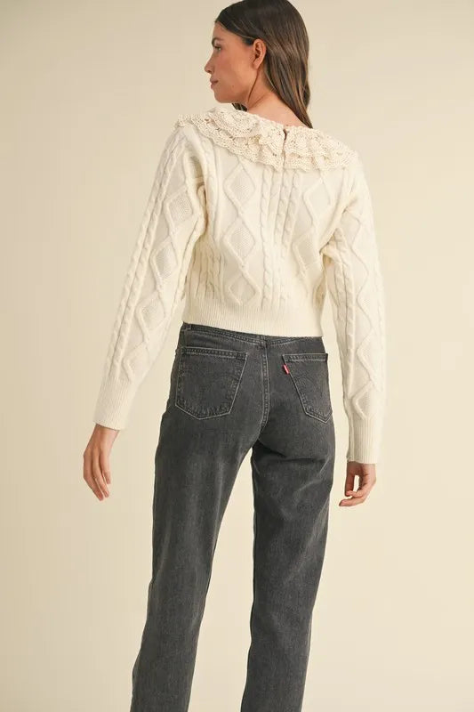 MABLE Lace Sweater