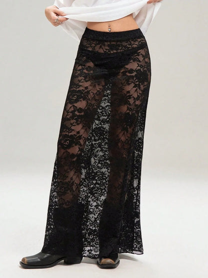 Courtney Lace Maxi Skirt