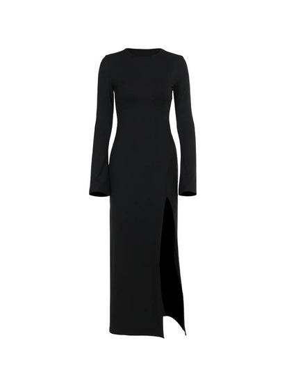 Fashionable Temperament Slim Fit Maxi Dresses