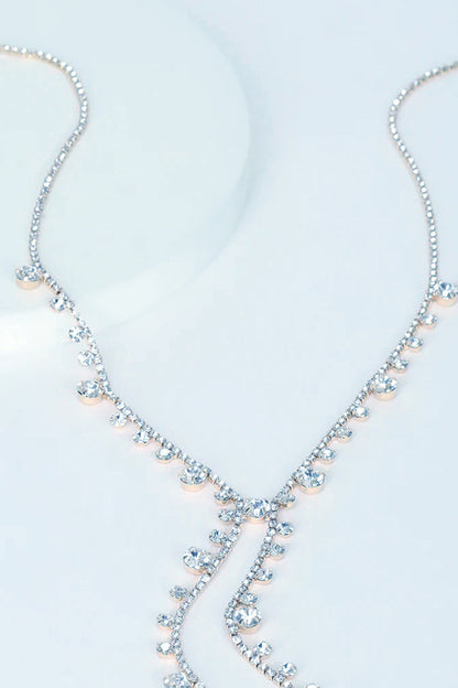 Sexy Irregular Full Diamond Necklace