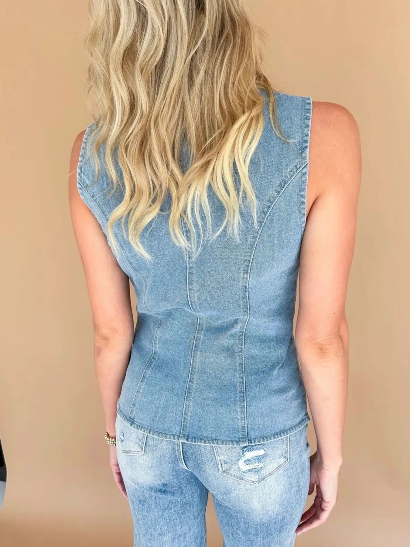 Cora Denim Vest