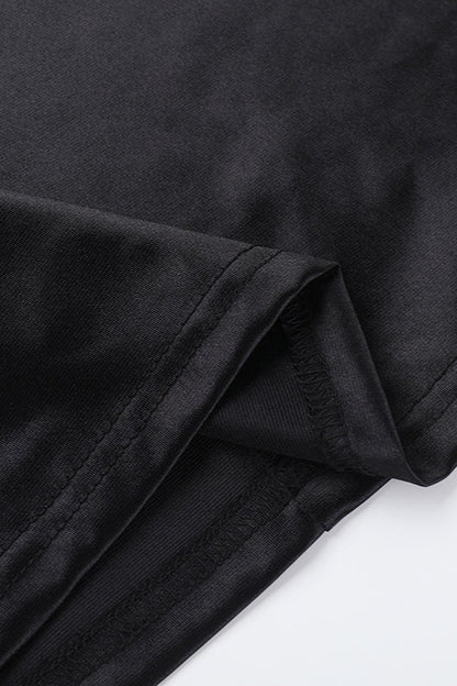 Slimming Square Neck Waist-Cinched Party Dress