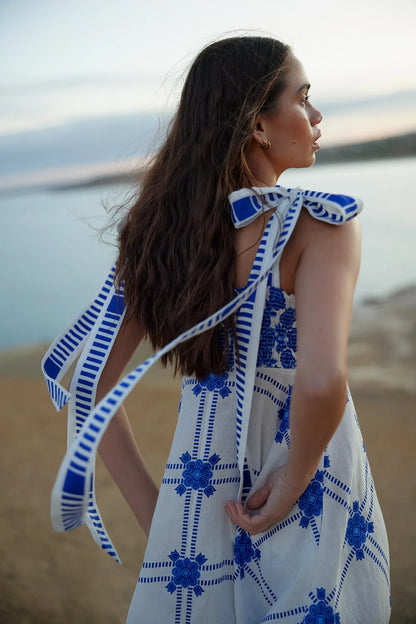 PIPPA DRESS | Mediterranean Foam