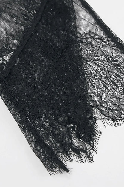Santi Lace Sheer Top