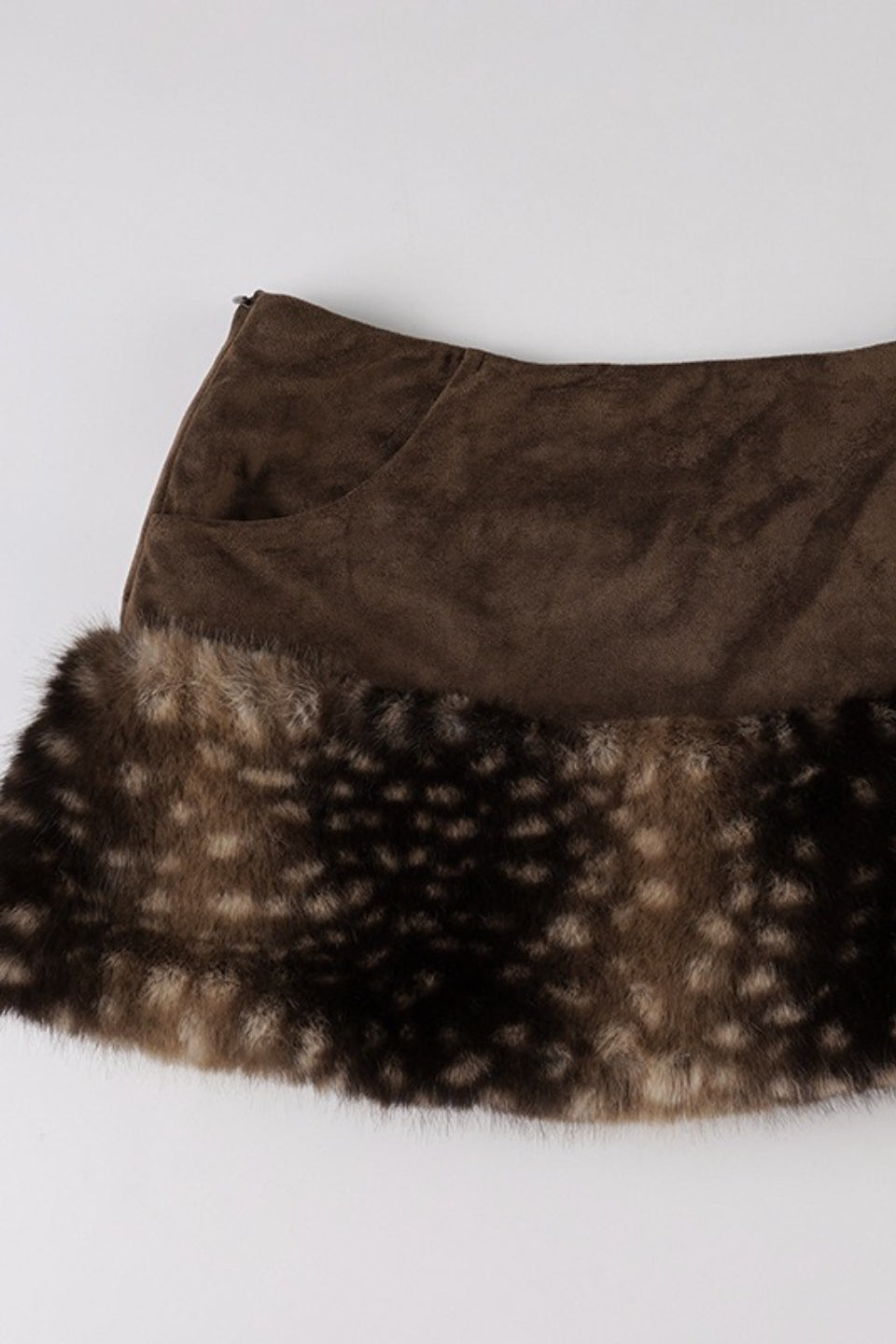 | Fleece Patchwork Crop Tube Set