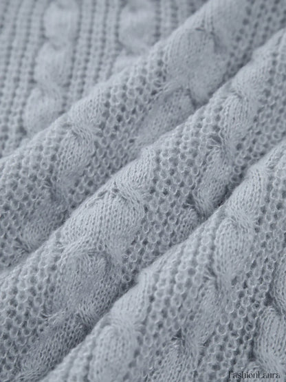 Cable Knit Graceful Oversized Sweater