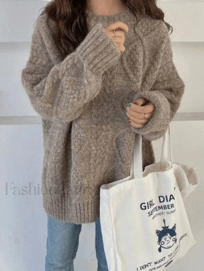 Cable Knit Jumper Sweater