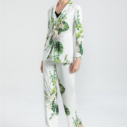 KittenAlarm - Cassandre Printed Pants Set
