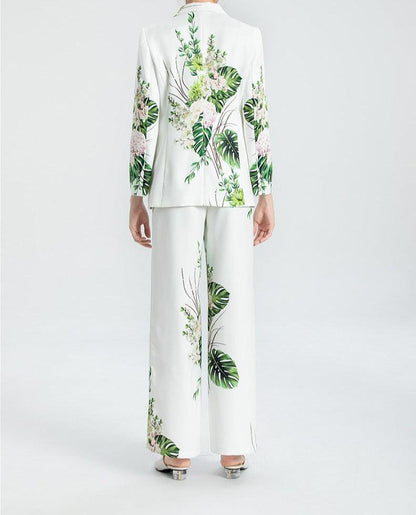 KittenAlarm - Cassandre Printed Pants Set