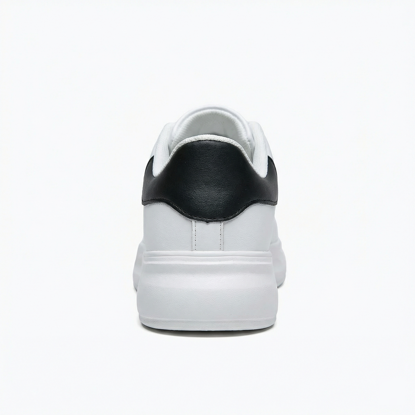 Women's White Textile Lace-Up Sneakers – Orthopedic Casual Comfort Trainers