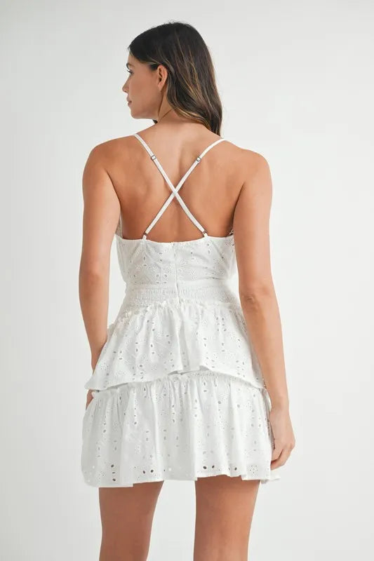 Vivian White Dress