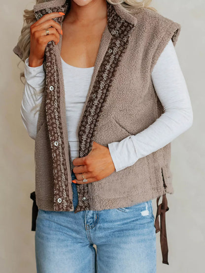 Sherpa Fleece Vest