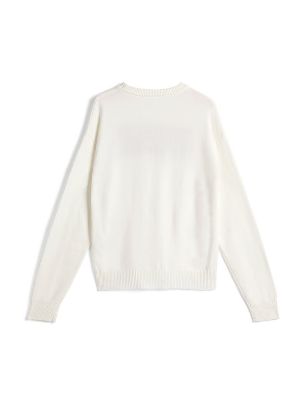 Retro Flag Jacquard Sweater